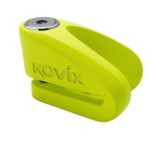 Kovix KVZ1 Disc Lock 6mm Fluo Green With Lock Holder