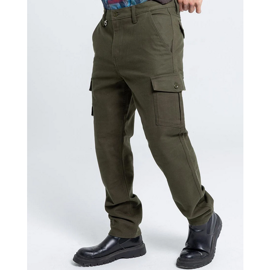 ByCity Mixed 3 Motorcycle Cargo Trouser Green