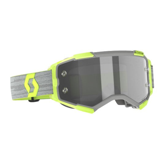 Scott Fury LS Goggles Grey / Yellow / Light Sensitive Grey Works  - FREE UK Shipping, FREE 365 Day Returns | Moto Central