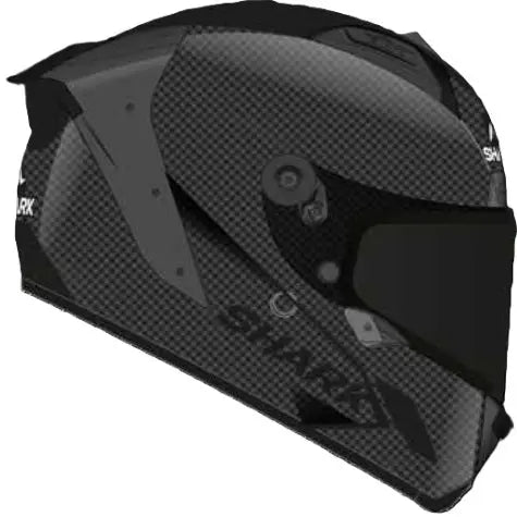 Shark Aeron Carbon Skin Matt Carbon / Black  - FREE UK Shipping, FREE 365 Day Returns | Moto Central