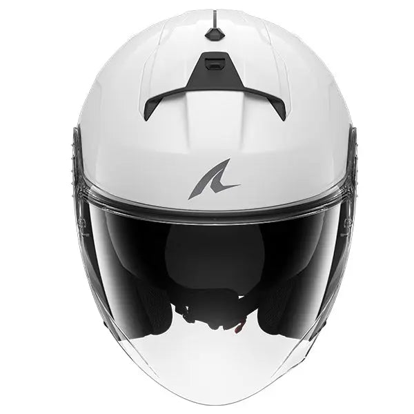 Shark Skwal Jet Blank White - FREE UK Shipping, FREE 365 Day Returns | Moto Central