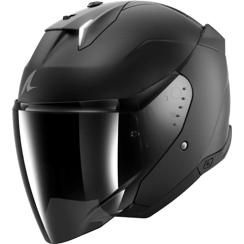 Shark Skwal i3 Jet Dark Shadow Matt Black - FREE UK Shipping, FREE 365 Day Returns | Moto Central