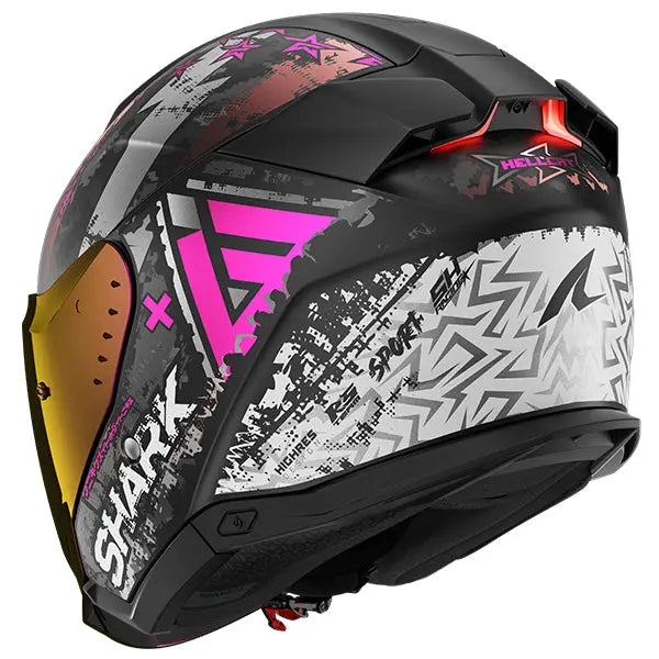 Shark Skwal i3 Jet Hellcat Black / Anthracite / Violet - FREE UK Shipping, FREE 365 Day Returns | Moto Central