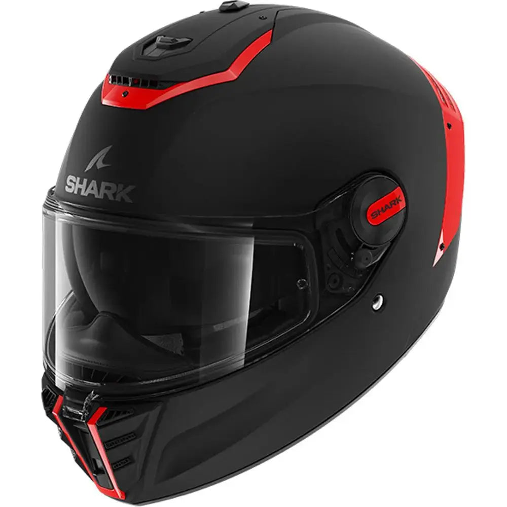 Shark Spartan RS Full Face Helmet Blank SP Matt Black / Orange - FREE UK Shipping, FREE 365 Day Returns | Moto Central