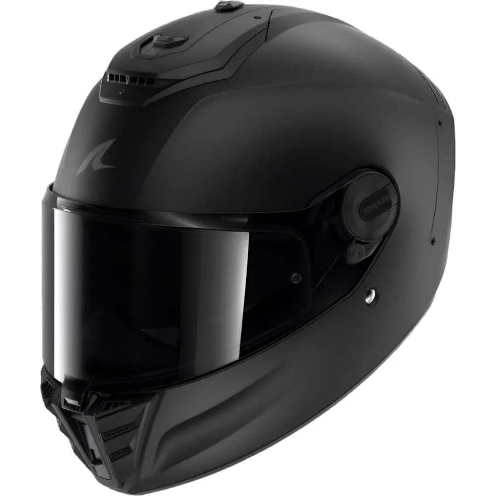 Shark Spartan RS Fibre Dark Shadow Matt Black / Anthracite - FREE UK Shipping, FREE 365 Day Returns | Moto Central