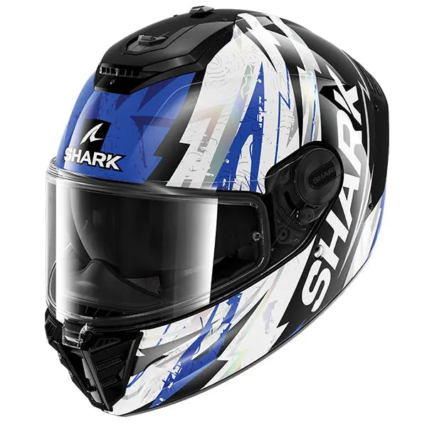 Shark Spartan RS Hibolt Black / Blue / White