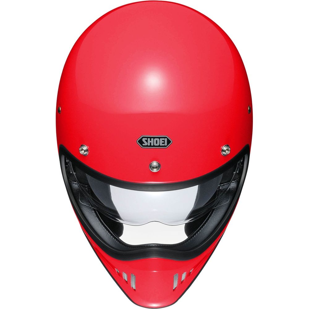 Shoei Ex Zero Full Face Helmet Red - FREE UK Shipping, FREE 365 Day Returns | Moto Central