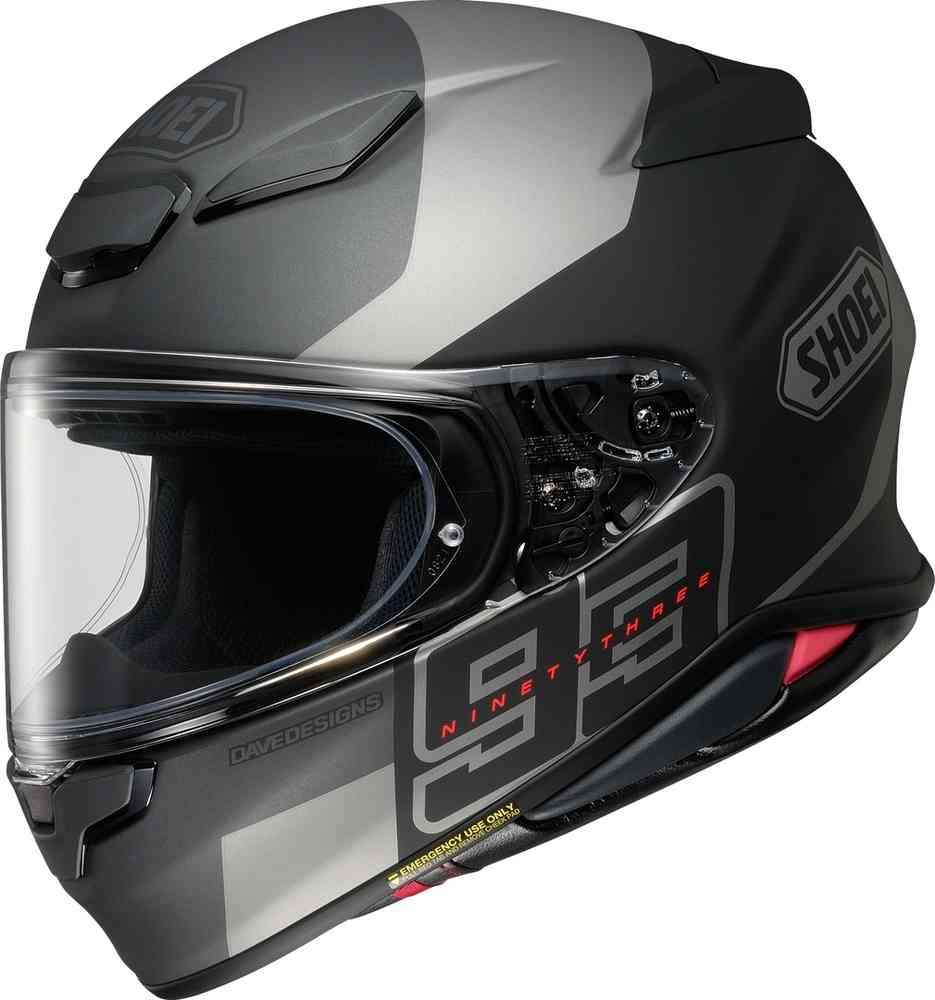 Shoei NXR2 MM93 Collection Rush TC5 Black FREE UK Delivery, FREE 365 Day Returns | Moto Central