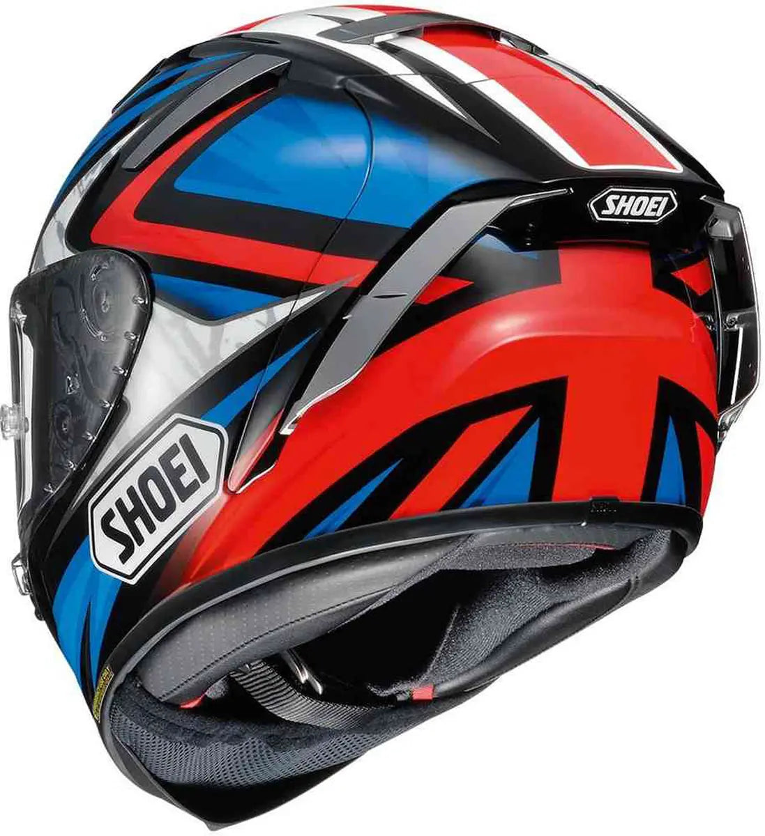 Shoei Rear Stabilizer For X Spirit 3 Bradley Black Helmet FREE UK Delivery, FREE 365 Day Returns | Moto Direct