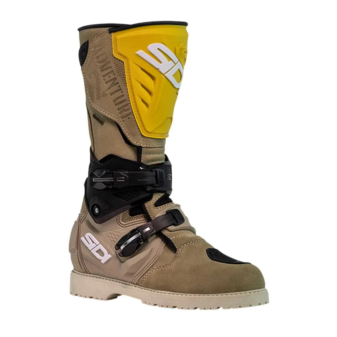 Sidi Adventure 2 Gore CE Boots Sand / Ochre FREE UK Delivery, FREE 365 Day Returns | Moto Central