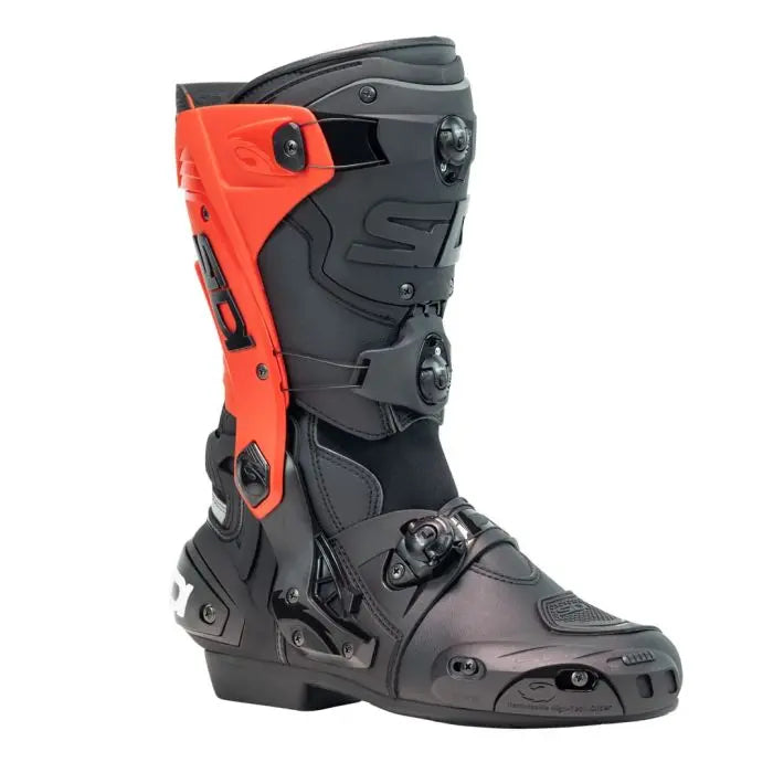 Sidi Rex CE Boots Black / Red FREE UK Delivery, FREE 365 Day Returns | Moto Central