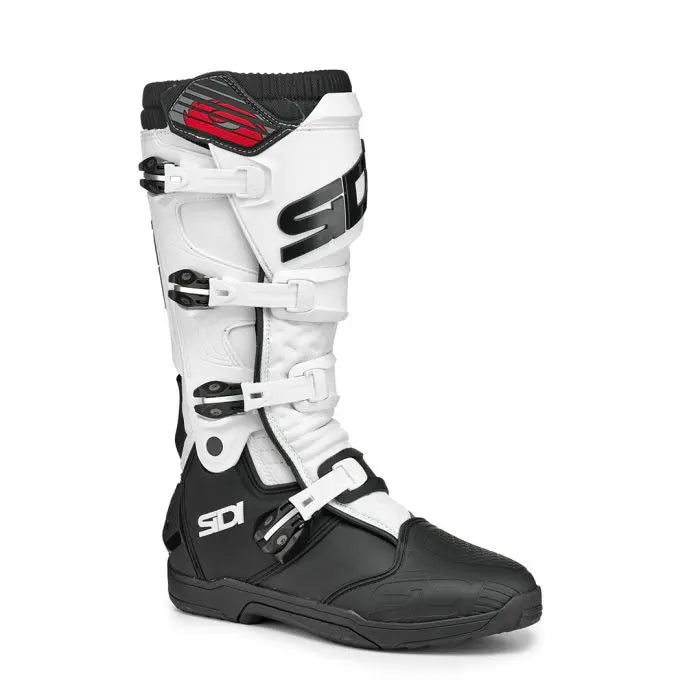 Sidi X-Power SC CE Boots Black / White FREE UK Delivery, FREE 365 Day Returns | Moto Central