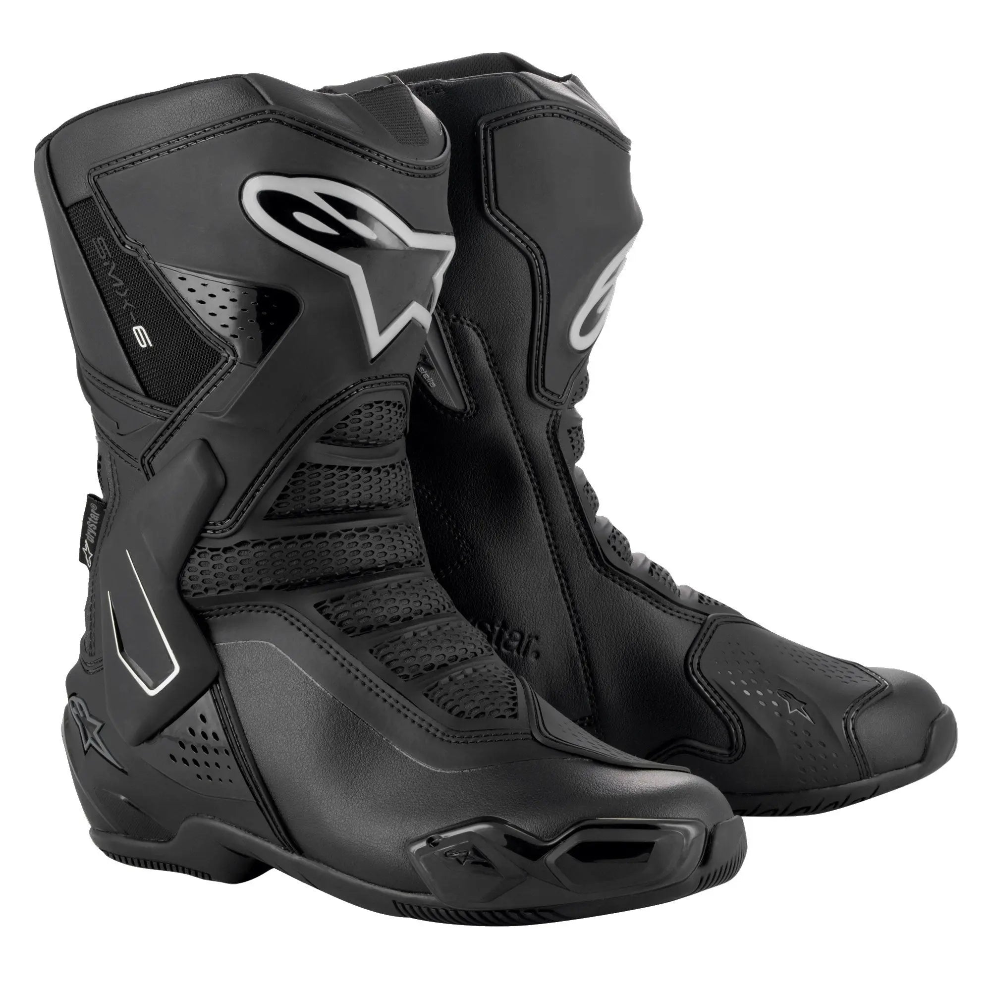 Alpinestars Stella SMX-6 V3 Drystar Ladies Boots Black / Silver  - FREE UK Shipping, FREE 365 Day Returns | Moto Central