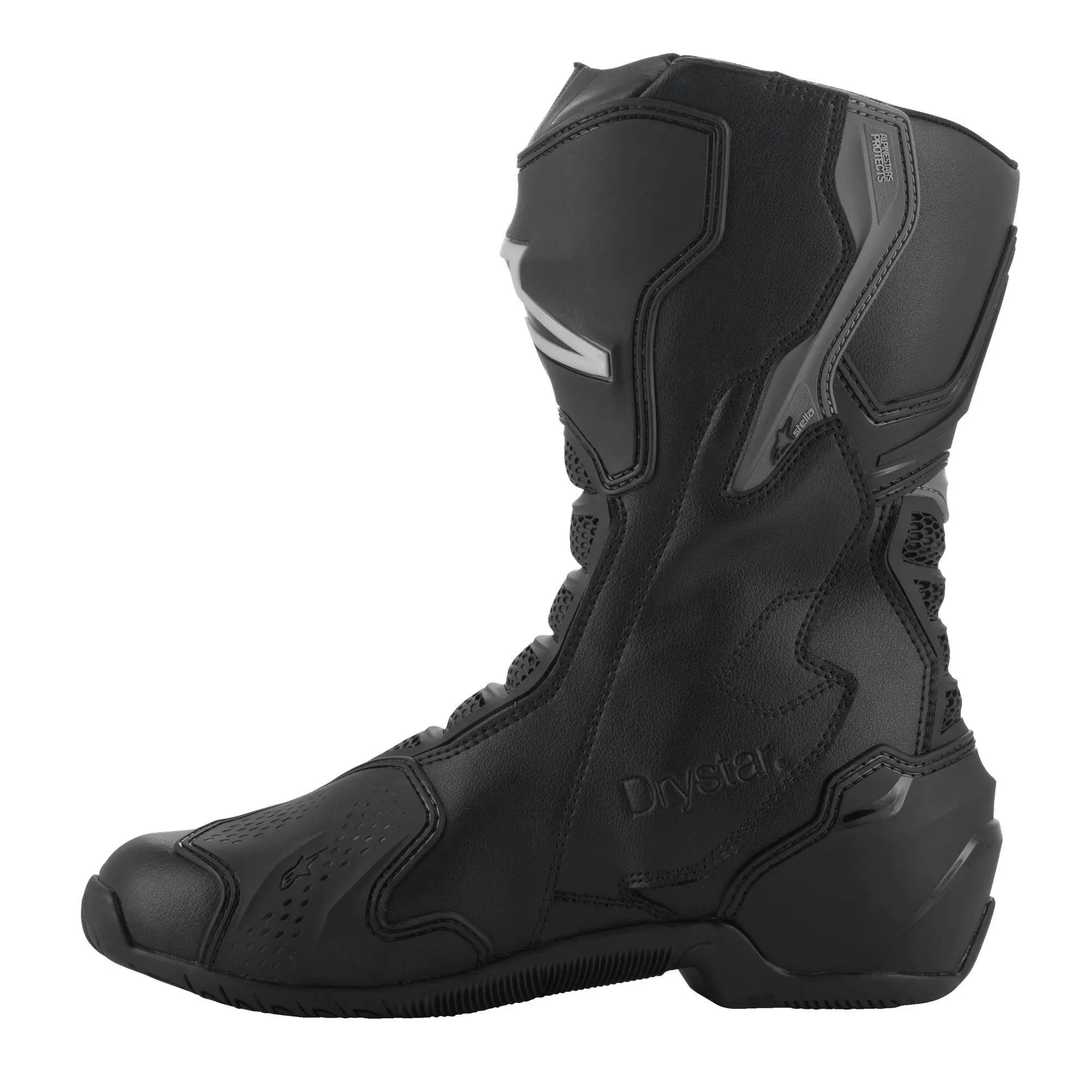 Alpinestars Stella SMX-6 V3 Drystar Ladies Boots Black / Silver  - FREE UK Shipping, FREE 365 Day Returns | Moto Central