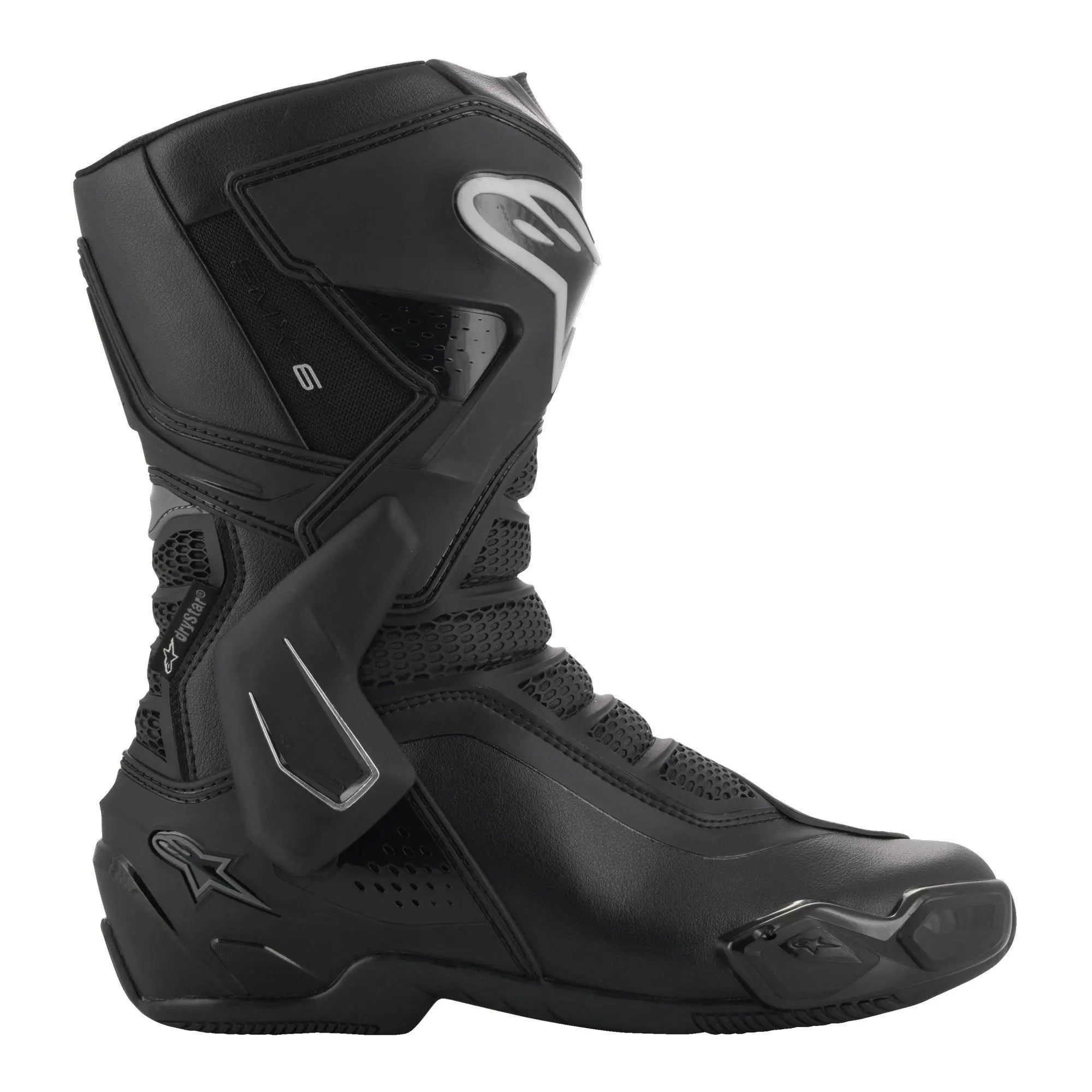 Alpinestars Stella SMX-6 V3 Drystar Ladies Boots Black / Silver  - FREE UK Shipping, FREE 365 Day Returns | Moto Central