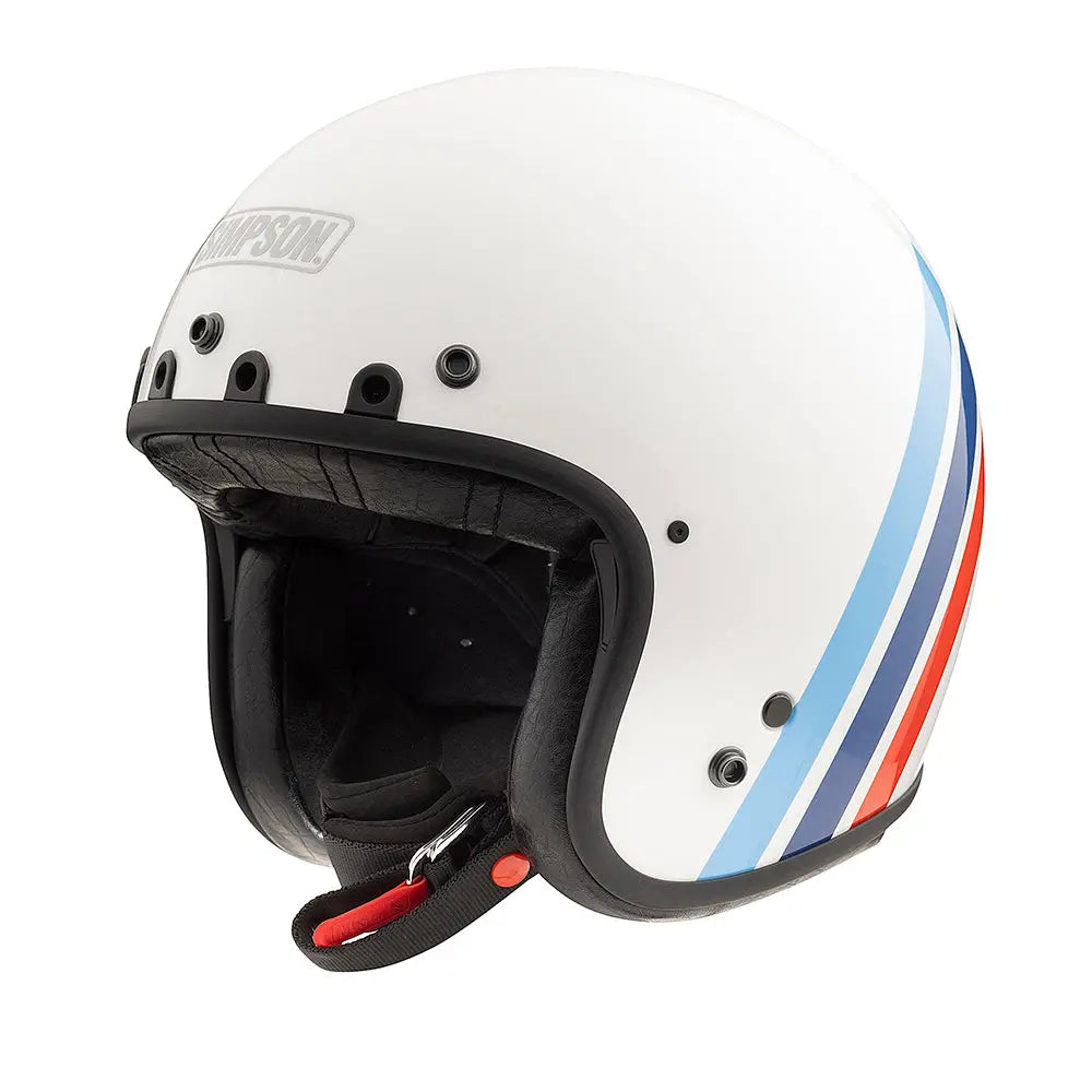 Simpson Chopper ECE 22.06 Open Face Helmet Werke - FREE UK Shipping, FREE 365 Day Returns | Moto Central