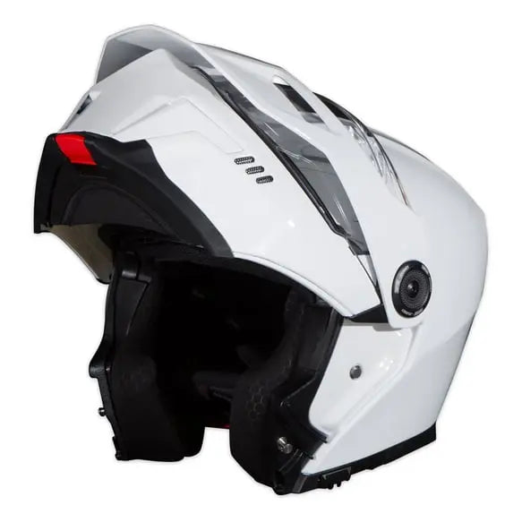 Simpson Journey Adventure Helmet Solid White - FREE UK Shipping, FREE 365 Day Returns | Moto Central