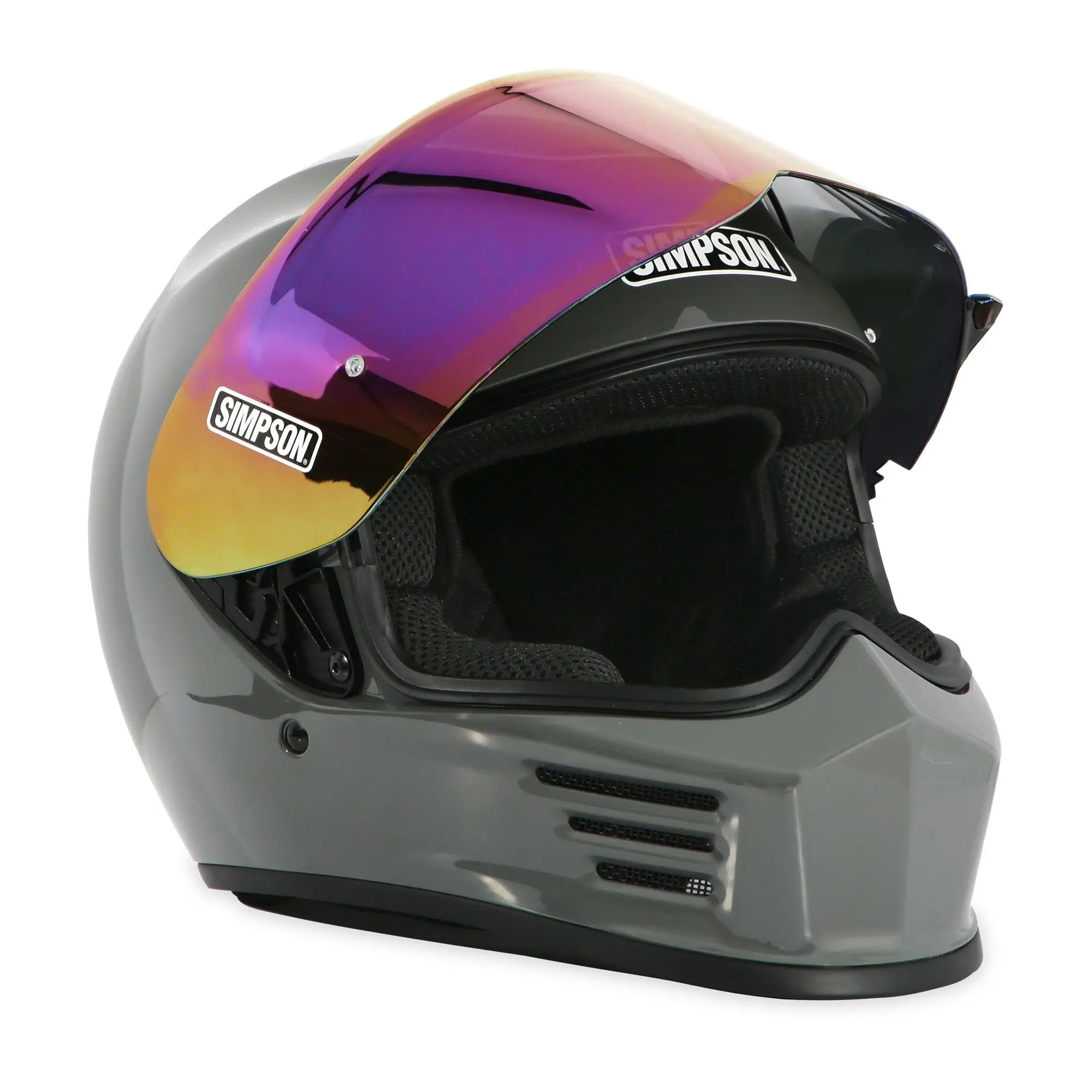 Simpson Speed Solid ECE 22.06 Full Face Helmet Armor  - FREE UK Shipping, FREE 365 Day Returns | Moto Central