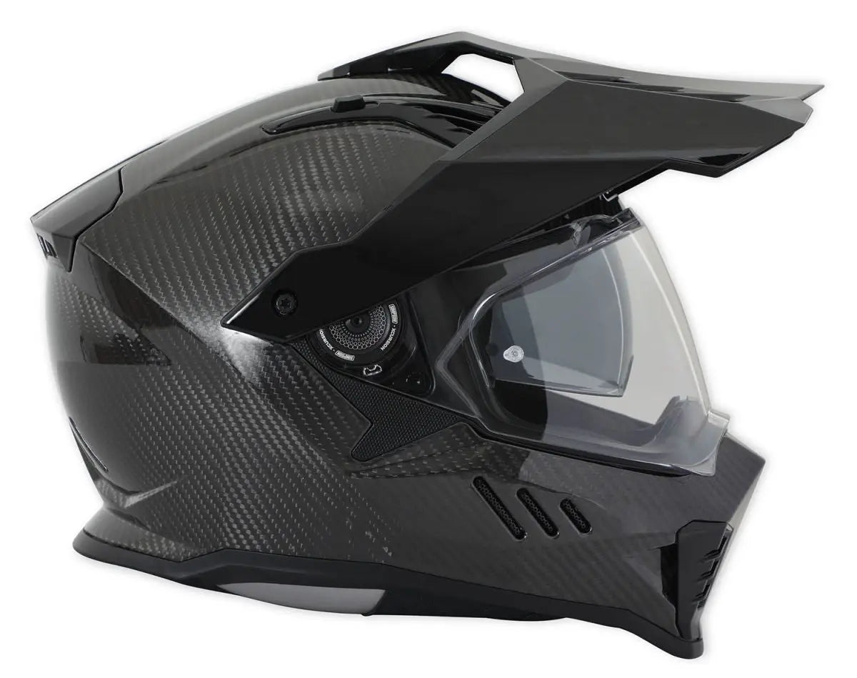 Simpson Xcursion Adventure Helmet Carbon - FREE UK Shipping, FREE 365 Day Returns | Moto Central