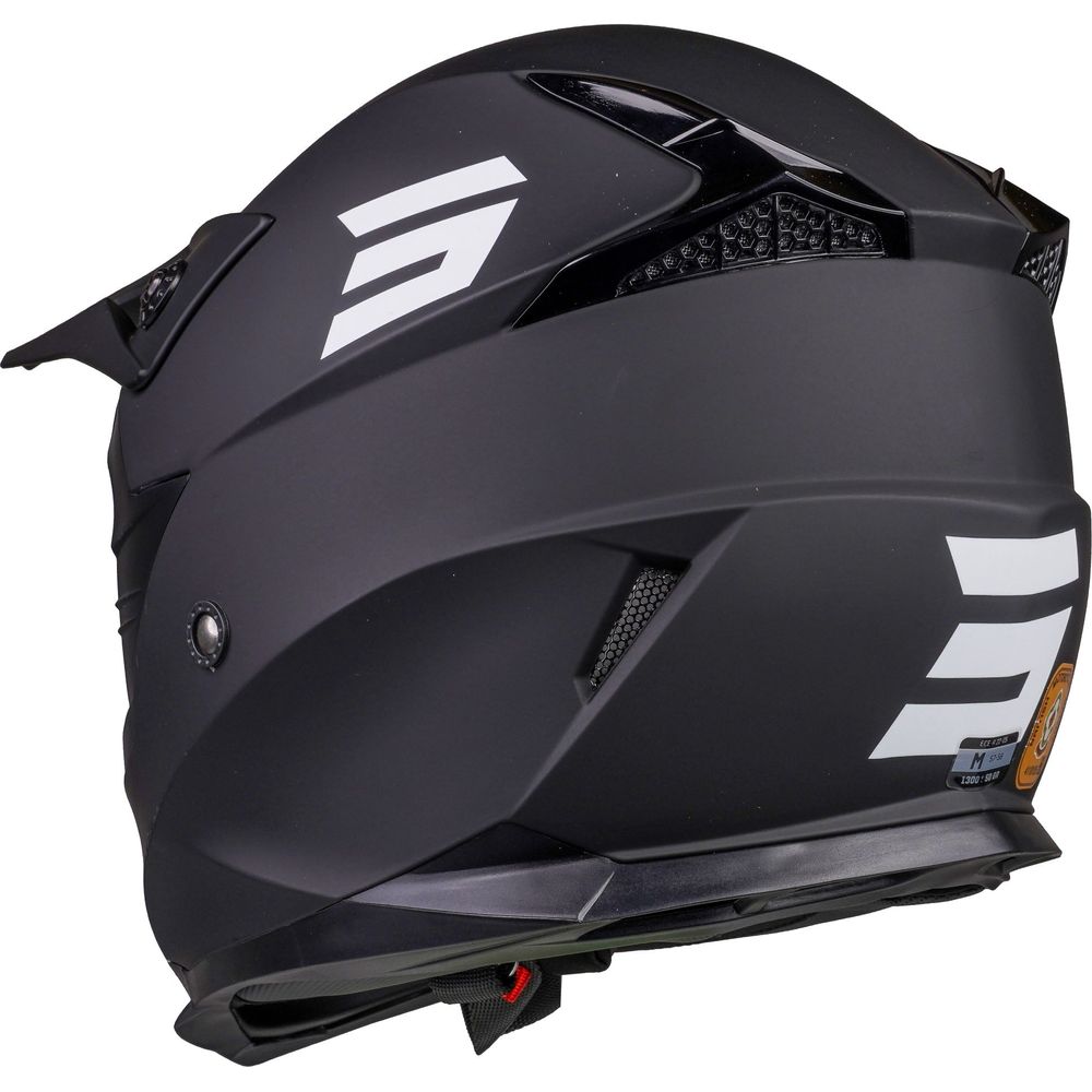 Shot Pulse MX Helmet Solid Matt Black