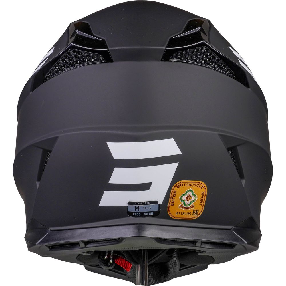 Shot Pulse MX Helmet Solid Matt Black