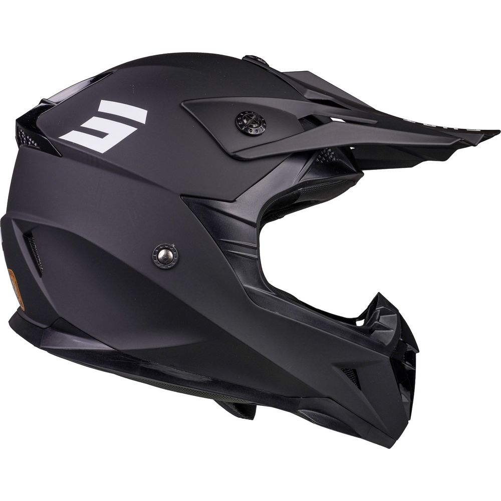 Shot Pulse MX Helmet Solid Matt Black