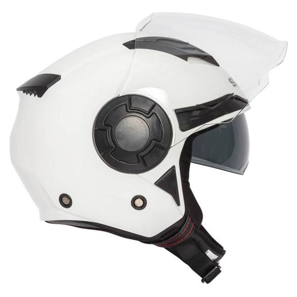 Spada Lycan Open Face Helmet White