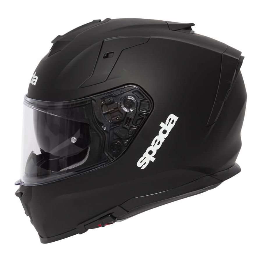 Spada SP1 Full Face Helmet Matt Black - FREE UK Shipping, FREE 365 Day Returns | Moto Central