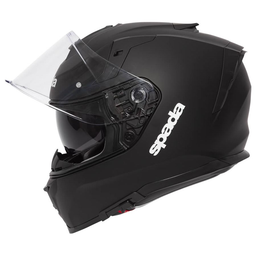 Spada SP1 Full Face Helmet Matt Black - FREE UK Shipping, FREE 365 Day Returns | Moto Central