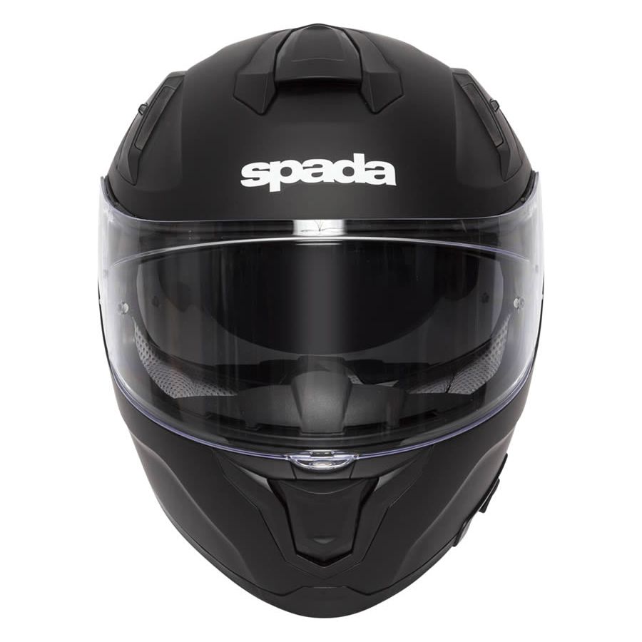 Spada SP1 Full Face Helmet Matt Black - FREE UK Shipping, FREE 365 Day Returns | Moto Central