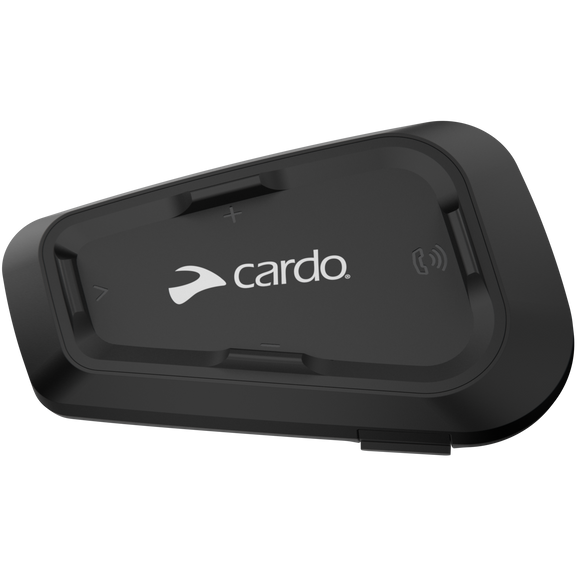 Cardo Spirit HD Single Bluetooth Intercom System Black - FREE UK Shipping, FREE 365 Day Returns | Moto Central