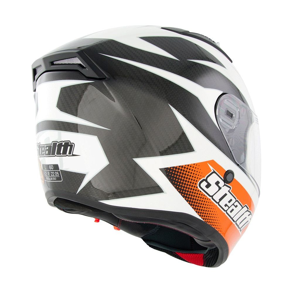 Stealth HD117 GP Replica Full Face Helmet Orange