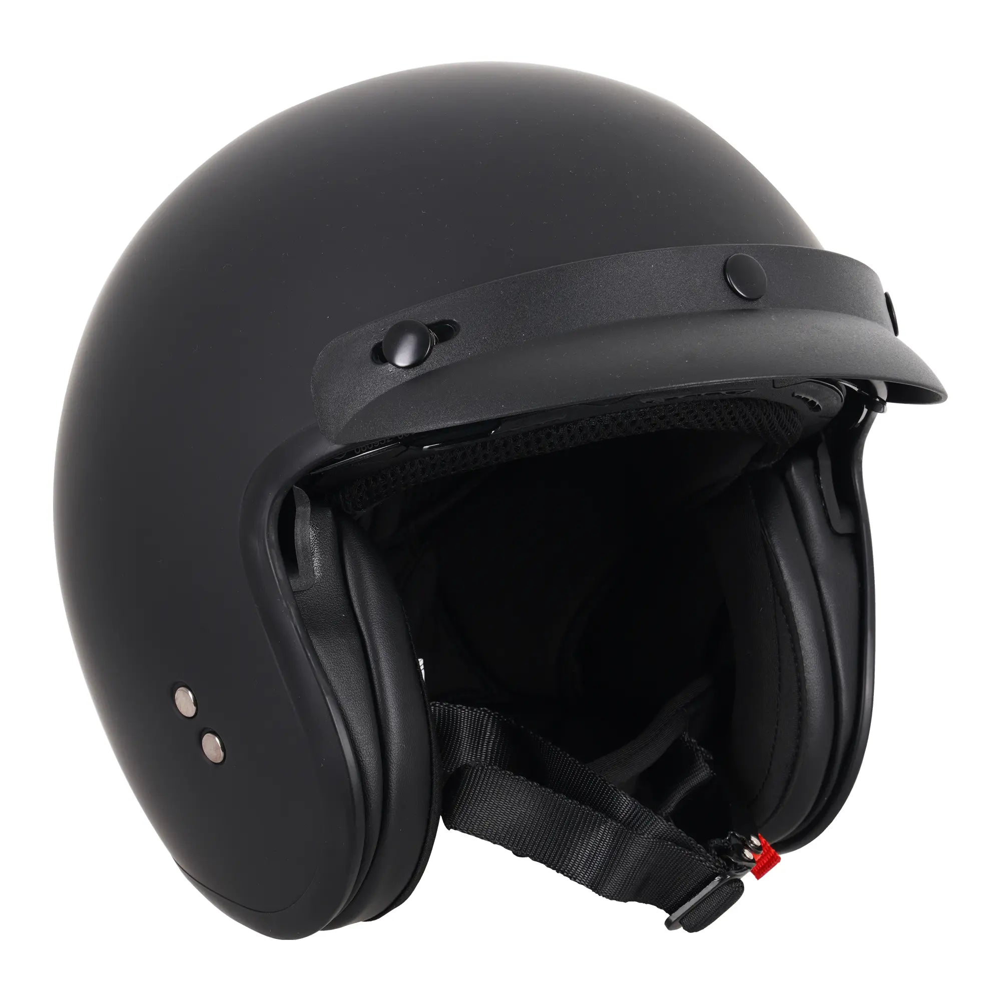 Stealth Jet With Peak Matt Black FREE UK Delivery, FREE 365 Day Returns | Moto Central