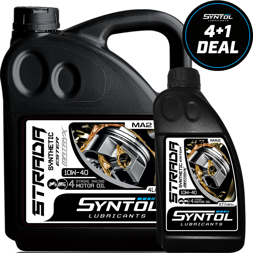 Syntol Strada 4T 10W-40 Synthetic Oil