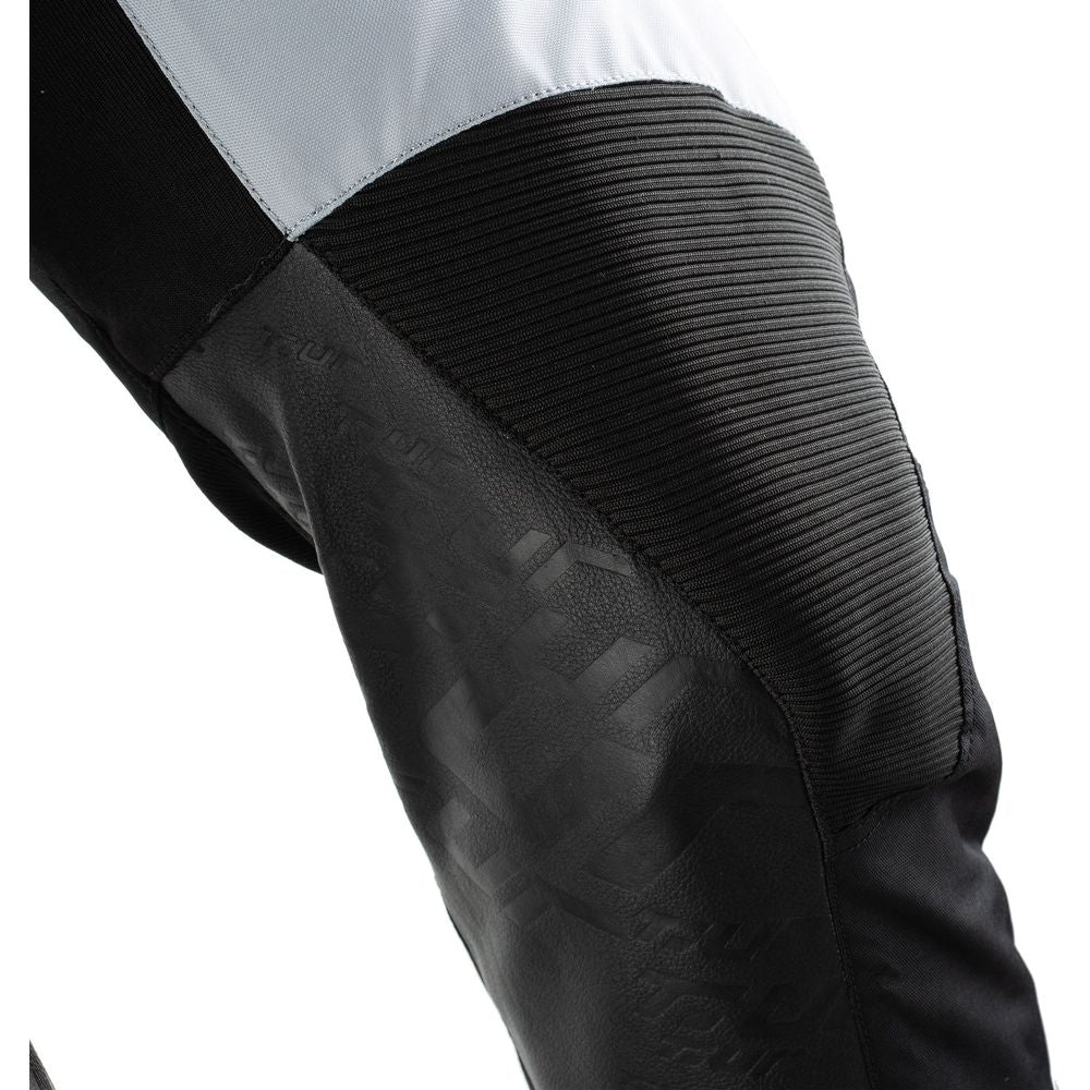 T.UR P-Three Trouser Light Grey / Red  - FREE UK Shipping, FREE 365 Day Returns | Moto Central