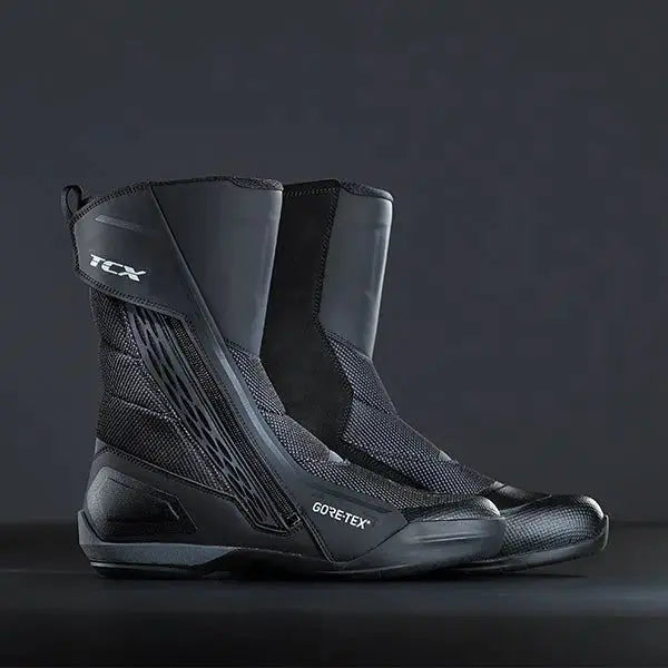 TCX Airtech 3 Gore-Tex Boots Black - FREE UK Shipping, FREE 365 Day Returns | Moto Central