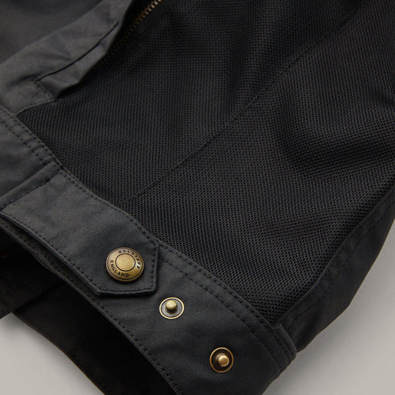 Belstaff Temple Technical Waxed Cotton Jacket Black