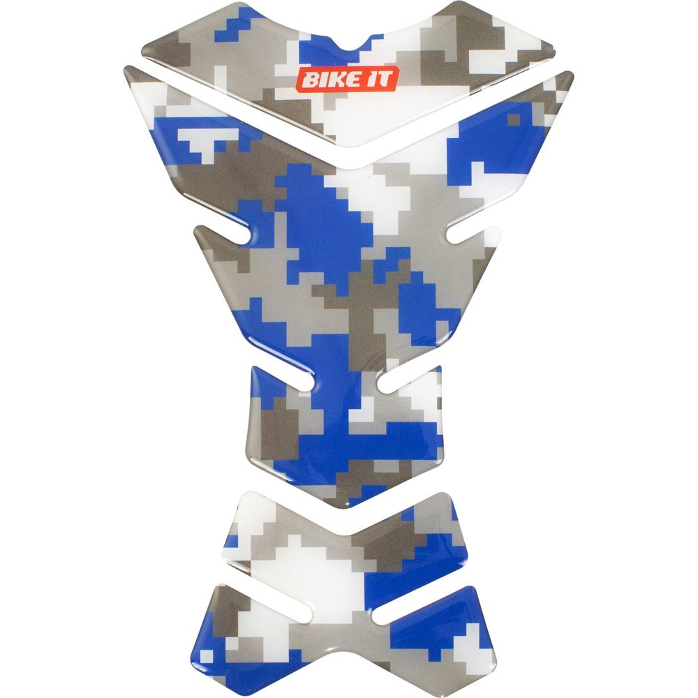 Bike It Urban Camo Spine Tank Pad Blue