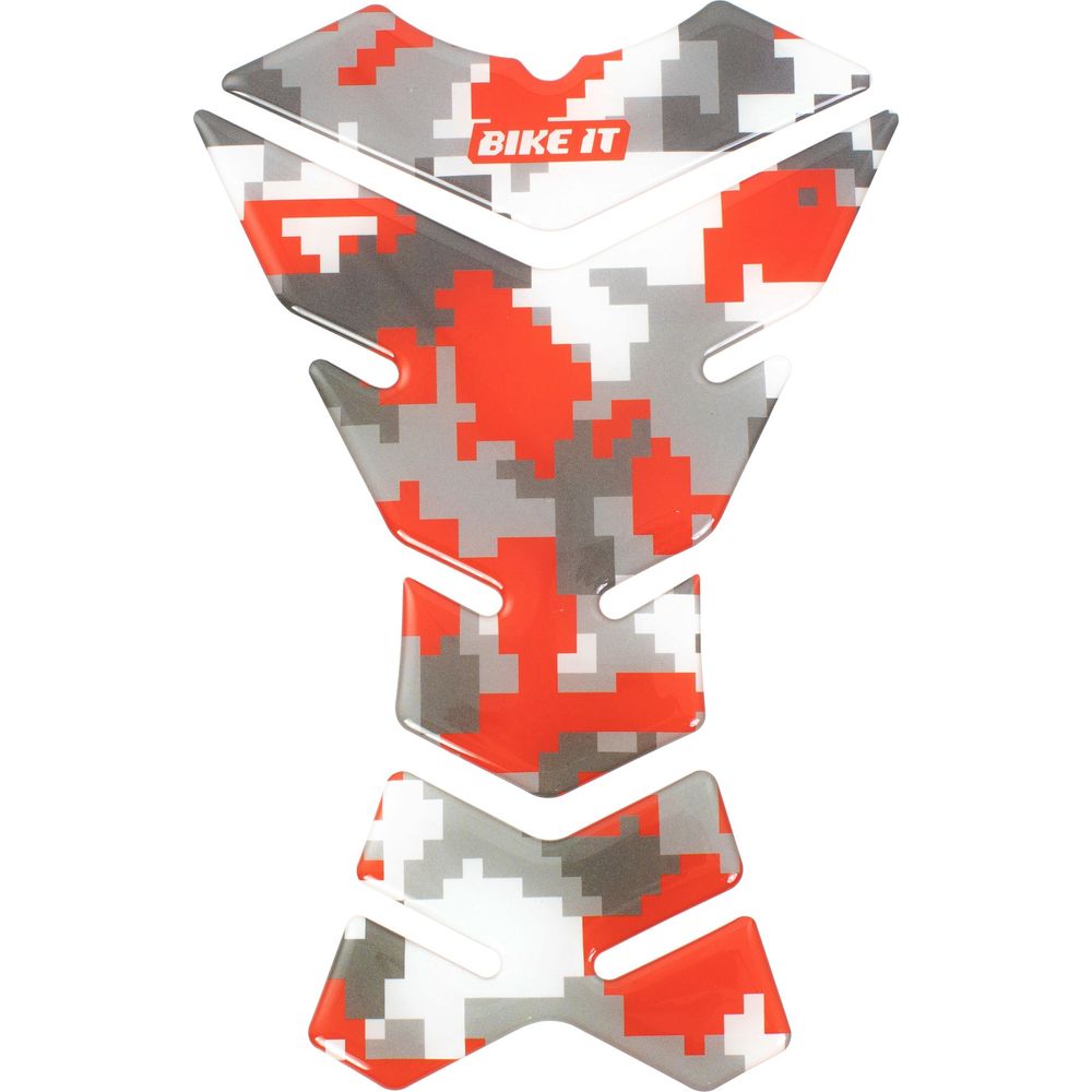 Bike It Urban Camo Spine Tank Pad Red