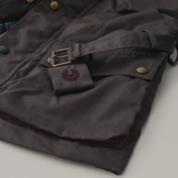 Belstaff Trialmaster Waxed Cotton Jacket Mahogany