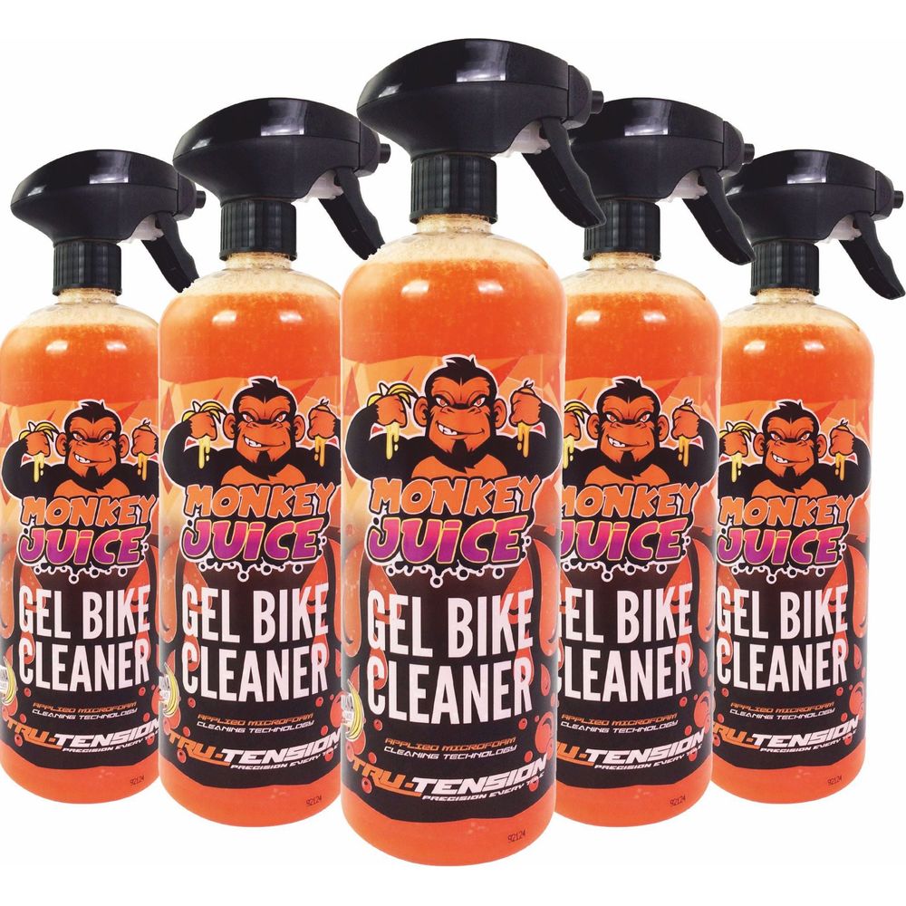 Tru-Tension Monkey Juice Gel Bike Cleaner - Pack of 6