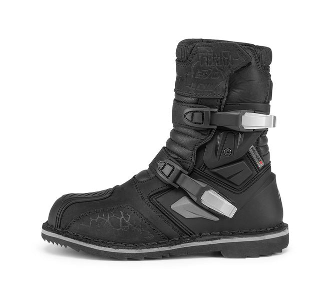 Forma Terra Evo Dry Low Adventure Boots Black - FREE UK Shipping, FREE 365 Day Returns | Moto Central