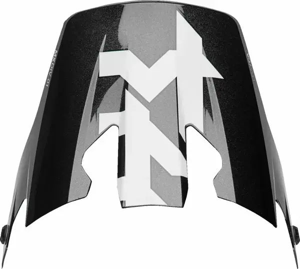 Thor Reflex Sport Riot Helmet Peak Black / White - FREE UK Shipping, FREE 365 Day Returns | Moto Central