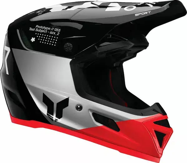 Thor Reflex Sport Strike MIPS Motocross Helmet Black / Grey / Red - FREE UK Shipping, FREE 365 Day Returns | Moto Central