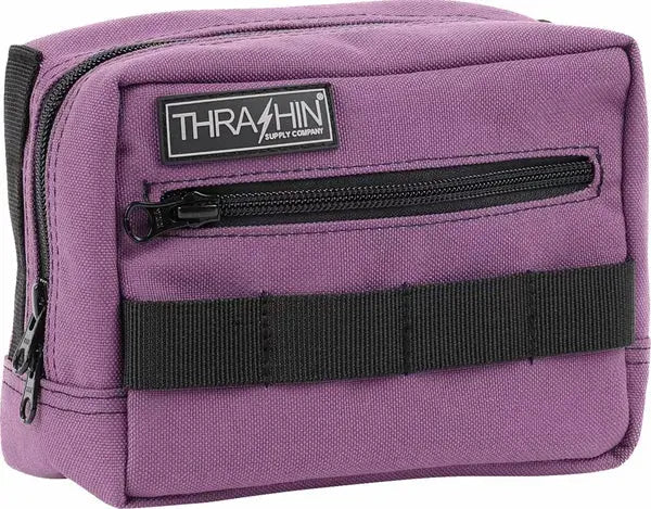 Thrashin Supply Company Handlebar Bag Purple - FREE UK Shipping, FREE 365 Day Returns | Moto Central