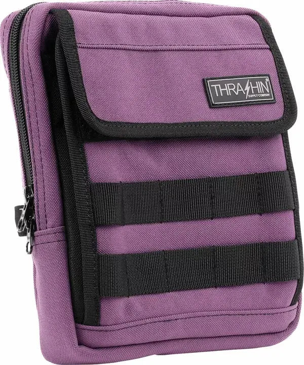 Thrashin Supply Company Slim Handlebar Bag Purple - FREE UK Shipping, FREE 365 Day Returns | Moto Central