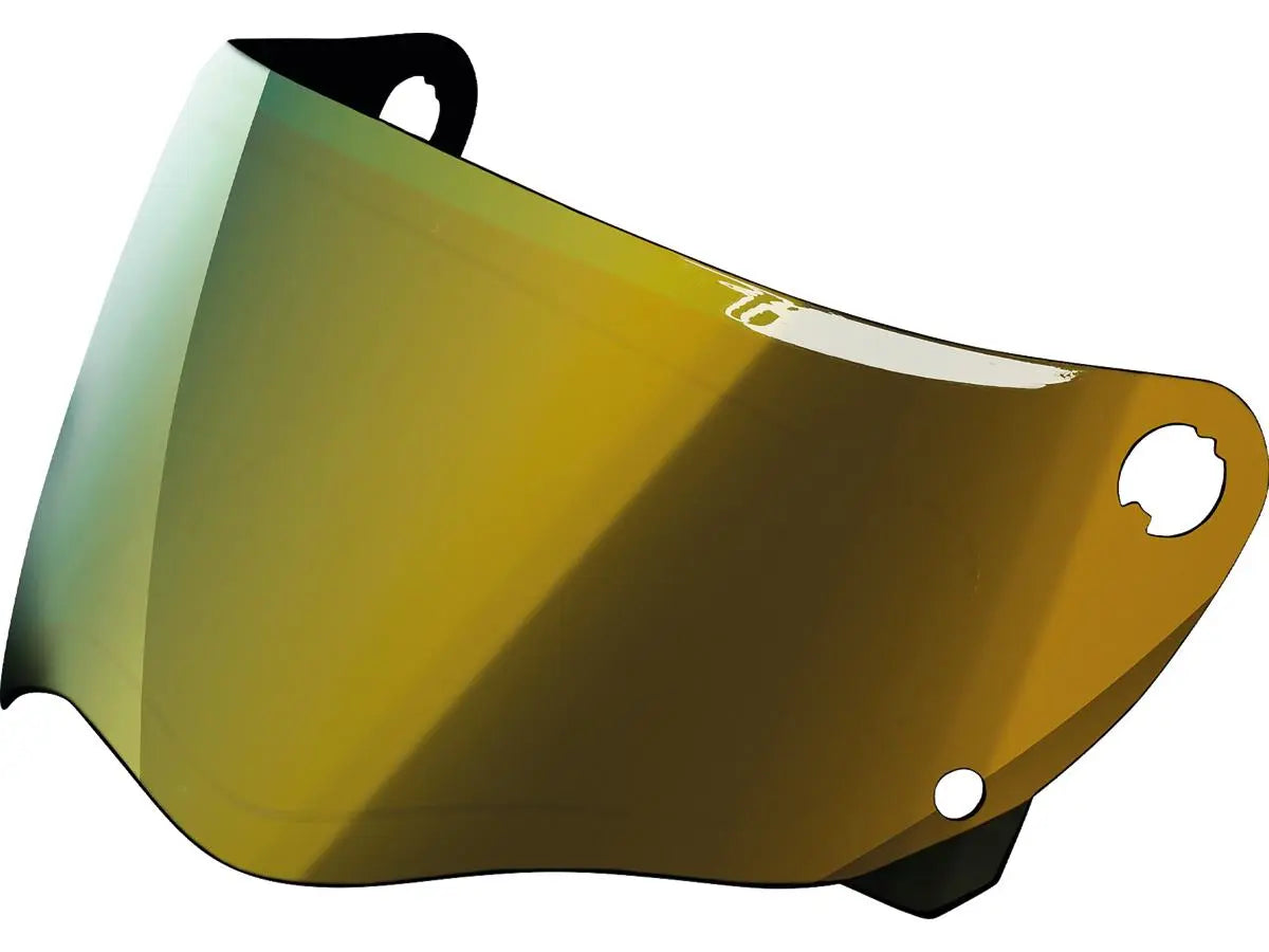 Torc Helmets T9 Shield Gold Iridium  - FREE UK Shipping, FREE 365 Day Returns | Moto Central