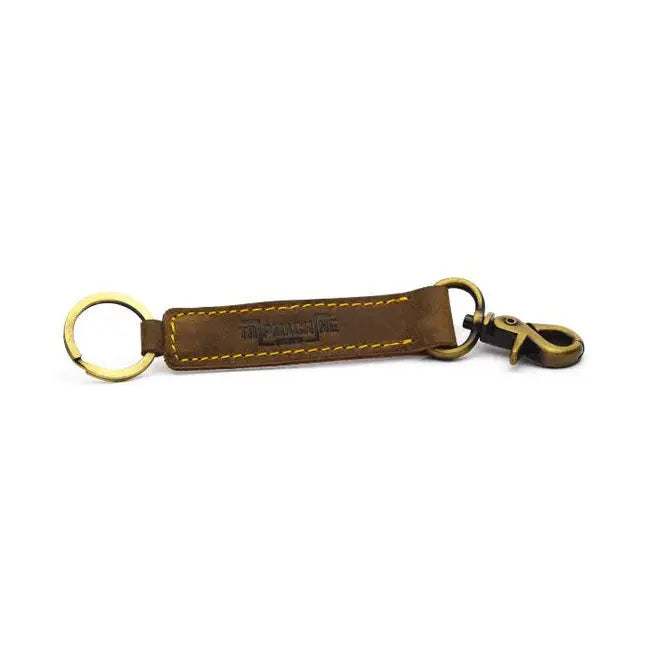 Trip Machine Classic Keyring Tobacco  - FREE UK Shipping, FREE 365 Day Returns | Moto Central