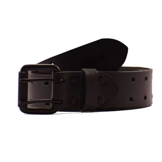 Trip Machine Double Pin Belt Black  - FREE UK Shipping, FREE 365 Day Returns | Moto Central