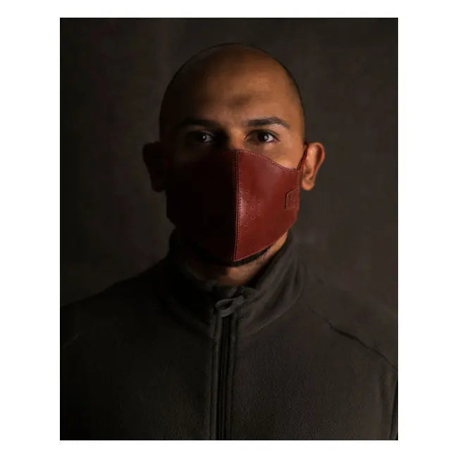 Trip Machine Face Mask Cherry Red  - FREE UK Shipping, FREE 365 Day Returns | Moto Central